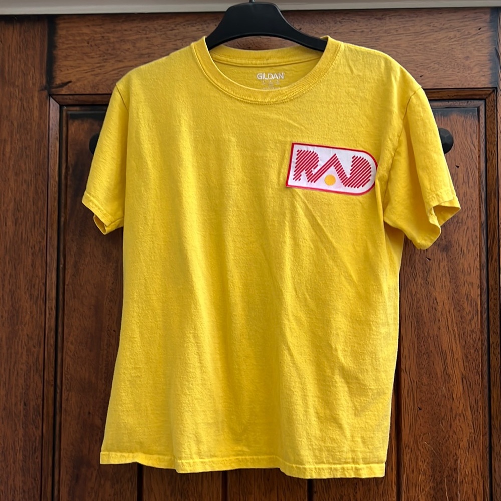 RAD Patch Yellow Kids Shirt - Size Large